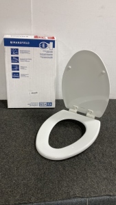 Mansfield White Toilet Seat