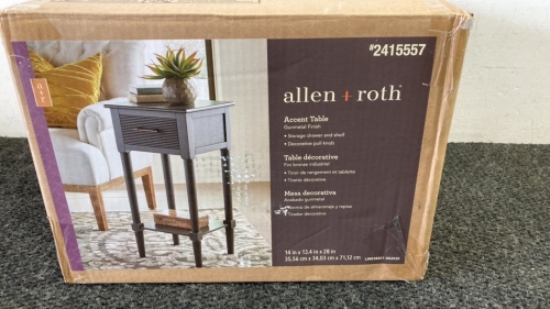 New In Box Allen + Roth Accent Table