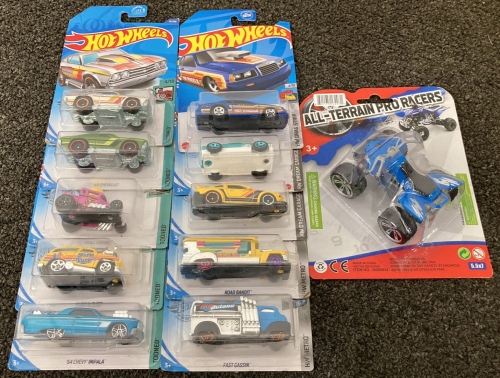 (11) Hot Wheels And Other Factory Sealed Collectible Cars