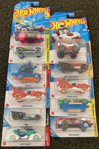 (11) Hot Wheels Factory Sealed Collectible Cars