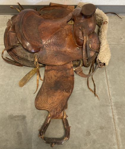 Saddle King Of Texas Leather Western Saddle