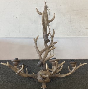 Resin Antler Hanging Chandelier