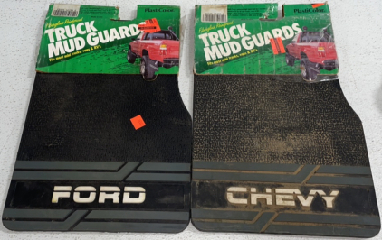 (2) Pair Of Truck Mud Guards