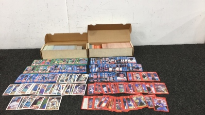 (2) Large Boxes of MLB Cards