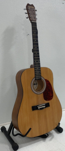 FirstAct* Quality Crafted Guitar With Stand And Strap!