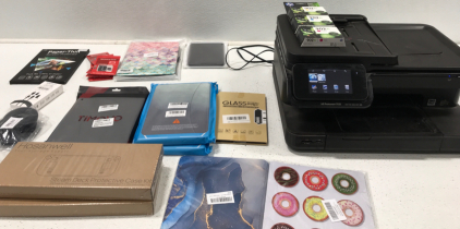 HP Photosmart 7525 Printer, Inl, Memory Cards, Tech Cases and More