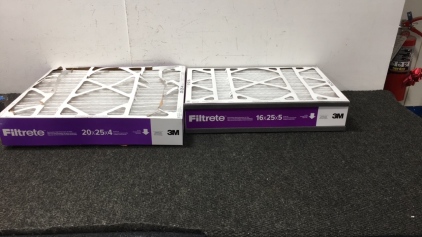 (2) Filtrere Air Filters