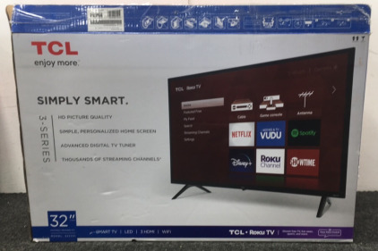 TLC 32&rdquo; TV