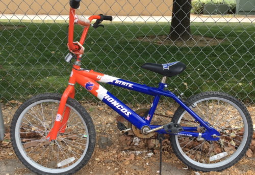 20” Boise State Broncos Bike (Blue/Orange)