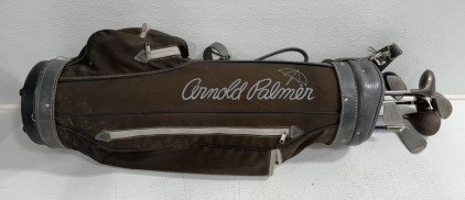 Arnold Palmer* Golf Bag With Putters