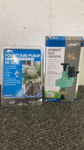 SmartPond Fountain Pump and Valve Converter