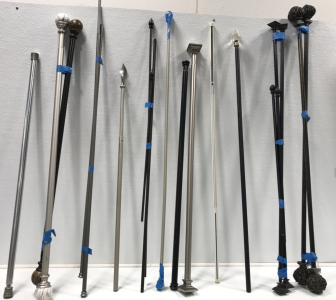 (15) Curtain Rods.