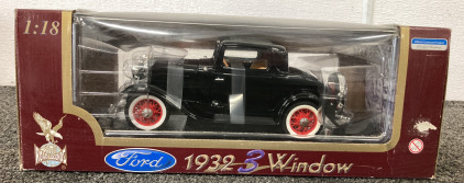 1932 3 Window Ford Die-Cast Model