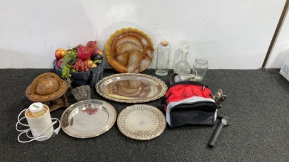 Better Homes And Garden Stoneware Turkey Plate And More