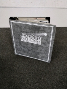 Binder of baseball collection