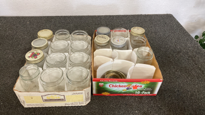11 Canning Jars Not All Have Lids Please Inspect