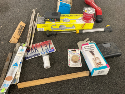 Paint Brushes, Walkman, Pump & More