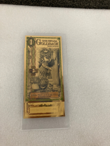 Gold Back Currency