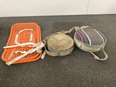 Vintage Canteens & Snow Shoes