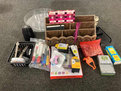 Box Of Office Supplies