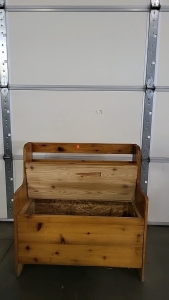 Entryway Bench with Storage 31-3/4"&times;16-1/4"&times;32"