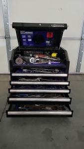 Kobalt Tool Box with Assorted Tools