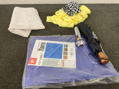 Tarp, Umbrella & More