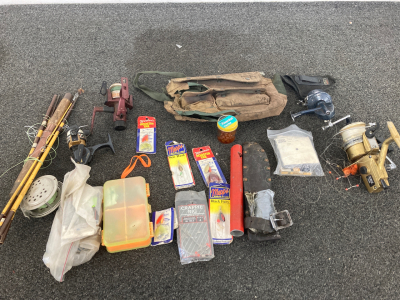 Box Of Fishing Supplies