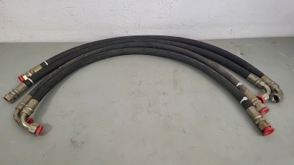 Set of (4) Dayco Eastman AM12 Abrasion King Hydraulic Lines