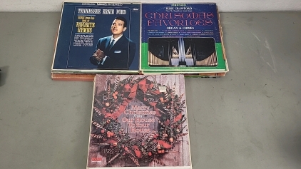Tennessee Earnie Ford, Christmas, and More Vinyl Records