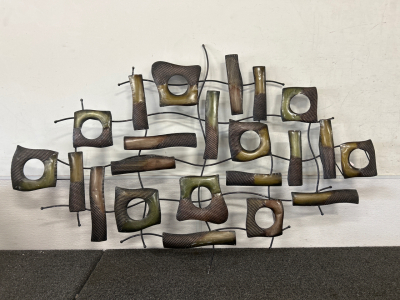 4ft Wide Metal Wall Art