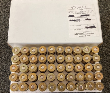 (50) Rnds. W-W Super 44 Rem Mag Ammo