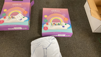 Rainbow Ice Bucket Like New Condition Please Inspect