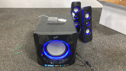 I Live Blutooth Speakers Works Well Complete Please Inspect