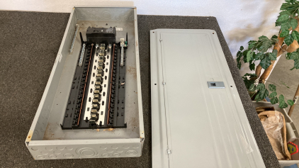 Large Circuit Breaker Blank Has Screws Please Inspect
