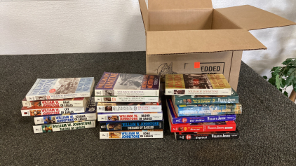 51 Books By William W. Johnstone Good Condition Please Inspect