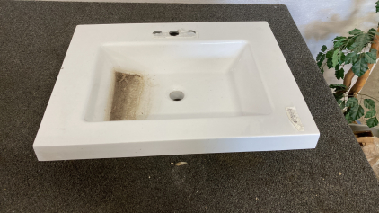 Bathroom Sink 24&rdquo;X19&rdquo; No Fixtures Please Inspect