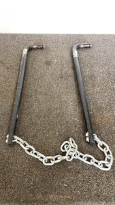 Pair Of Sway Bars In Fair Condition No Mount Please Inspect