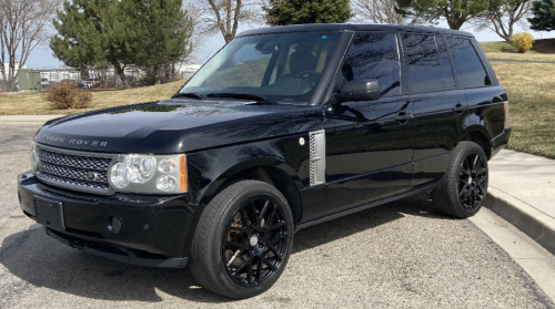 2008 Black Land Rover Range Rover