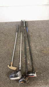4 Gulf Clubs 410cc Forged Driver North Woods 1 Big Bertha 3w Putter Please Inspect