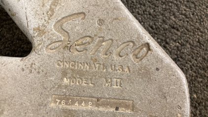 Senco Air Powered Staple Gun Not Tested Please Inspect