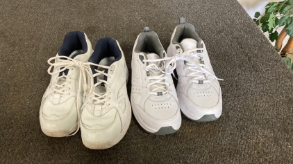 2 Pair Shoes Size 12 Kirkland And Size 11.5 CourtClassic Good Condition Please Inspect