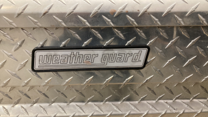Weather Guard Truck Bed Tool Box 60&rdquo; Across base Empty Please Inspect