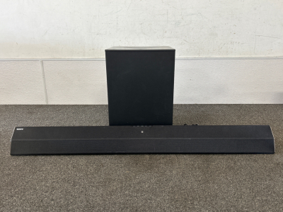 Sony Active Subwoofer and BlueTooth Soundbar Both Power on Please Inspect