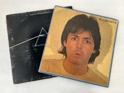 (2) Vintage R&eacute;cords: McCartney II and Pink Floyd