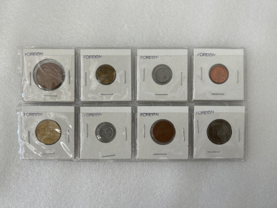 Vintage Foreign Coins
