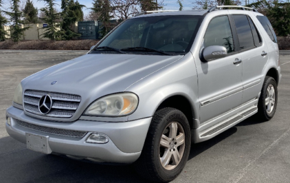 2005 Silver Mercedes M-class 350 - AWD!!