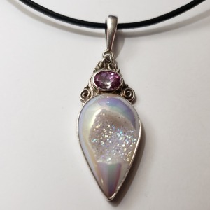 Silver Gemstone Pendant