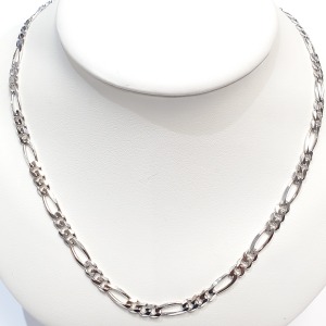 Silver 18" Rhodium Plated Necklace
