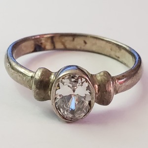 Silver CZ Ring